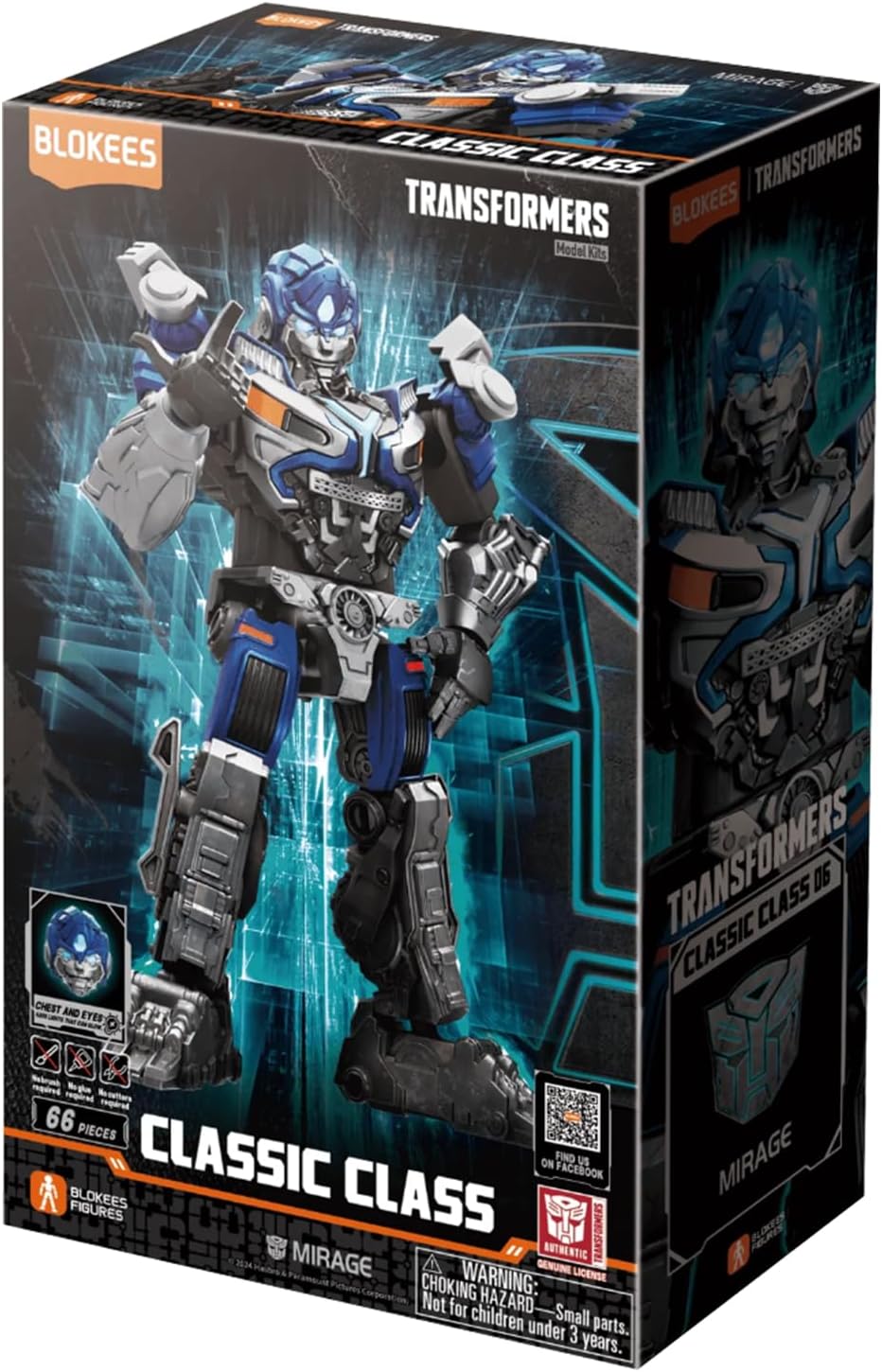 BLOKEES Transformers Classic Class 06 Mirage Rise of The Beasts