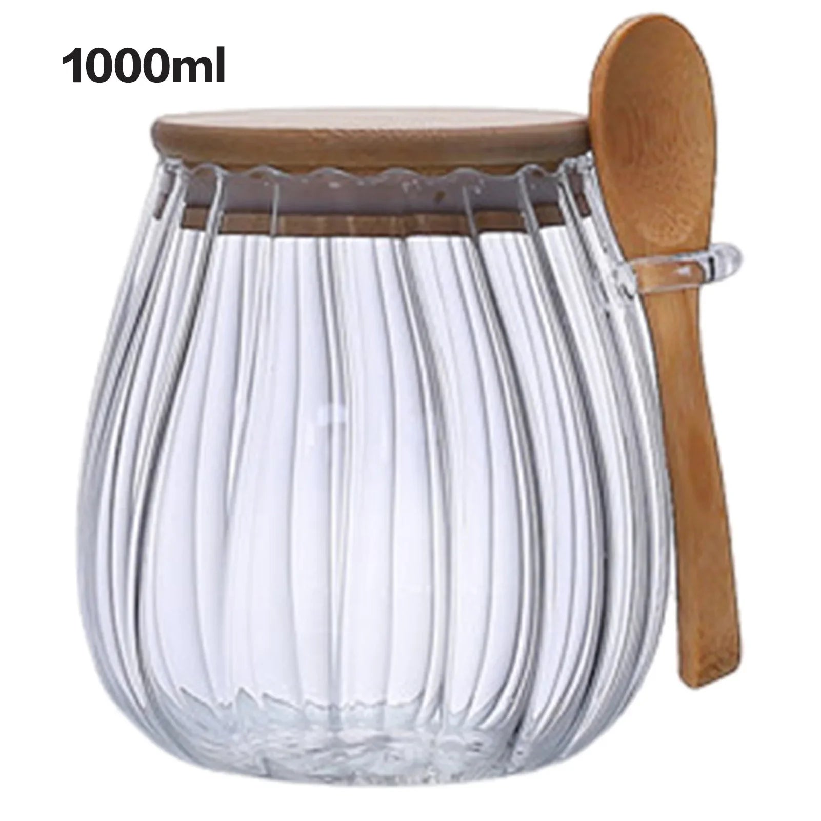 Airtight Food Containers Kitchen Storage Pots Glass Jar with Lid Sealed Canister Sugar and Tea Cans Hermetic Kitchen Coffee Jars