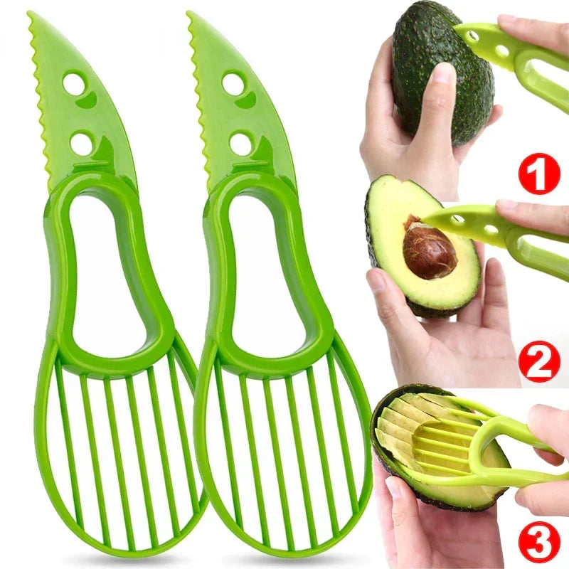 Cutter Knife Detachable Shea Corer Fruit Slicer Peeler Salad Lemon Peeling