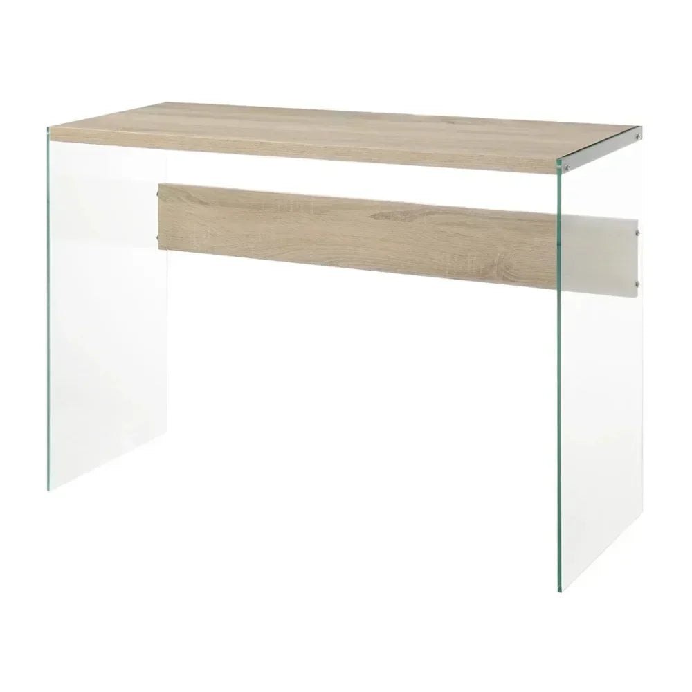 Table Home Furniture for Sitting Room Faux Birch Desk Coffee Side Living Tea