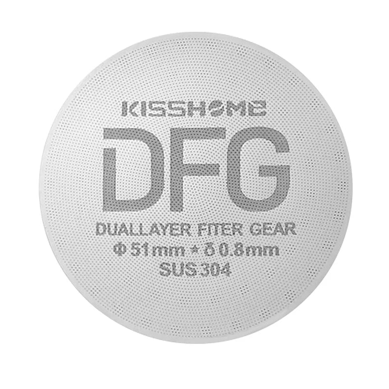 Espresso Puck Screen Coffee Filter 51mm 53.5mm 58.5mm Reusable Holder 0.8mm For 51mm 54mm 58mm Portafilter Barista Accessories