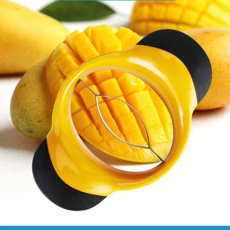 Mango Corer Slicer Cutter Pitter Mango Remover Fruit Vegetable Tool Kitchen